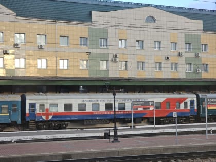 В июне «Поезд здоровья» побывает на западе Красноярского края и в Хакасии