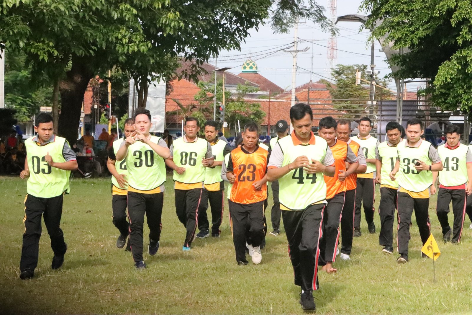 Ratusan Personil Polres Purworejo antusias ikuti TKJ ( Tes Kesamaptaan Jasmani )