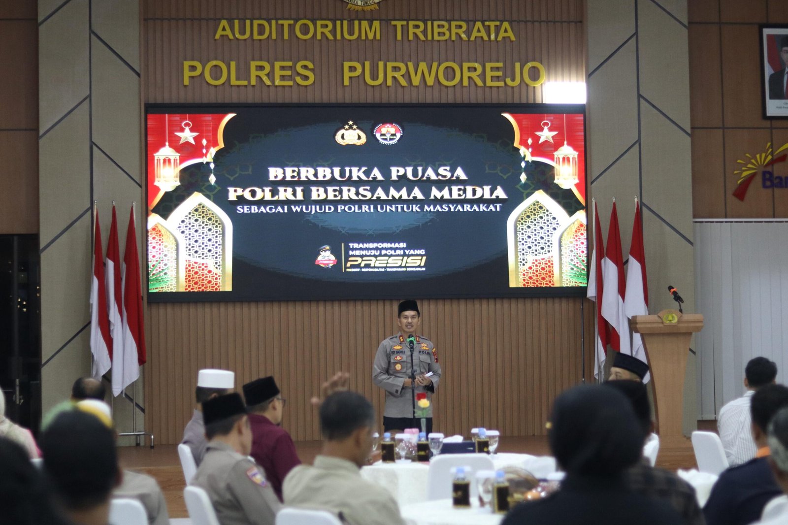 Pererat Sinergi, Polres Purworejo Gelar Buka Bersama dan Bagikan Takjil dengan Wartawan