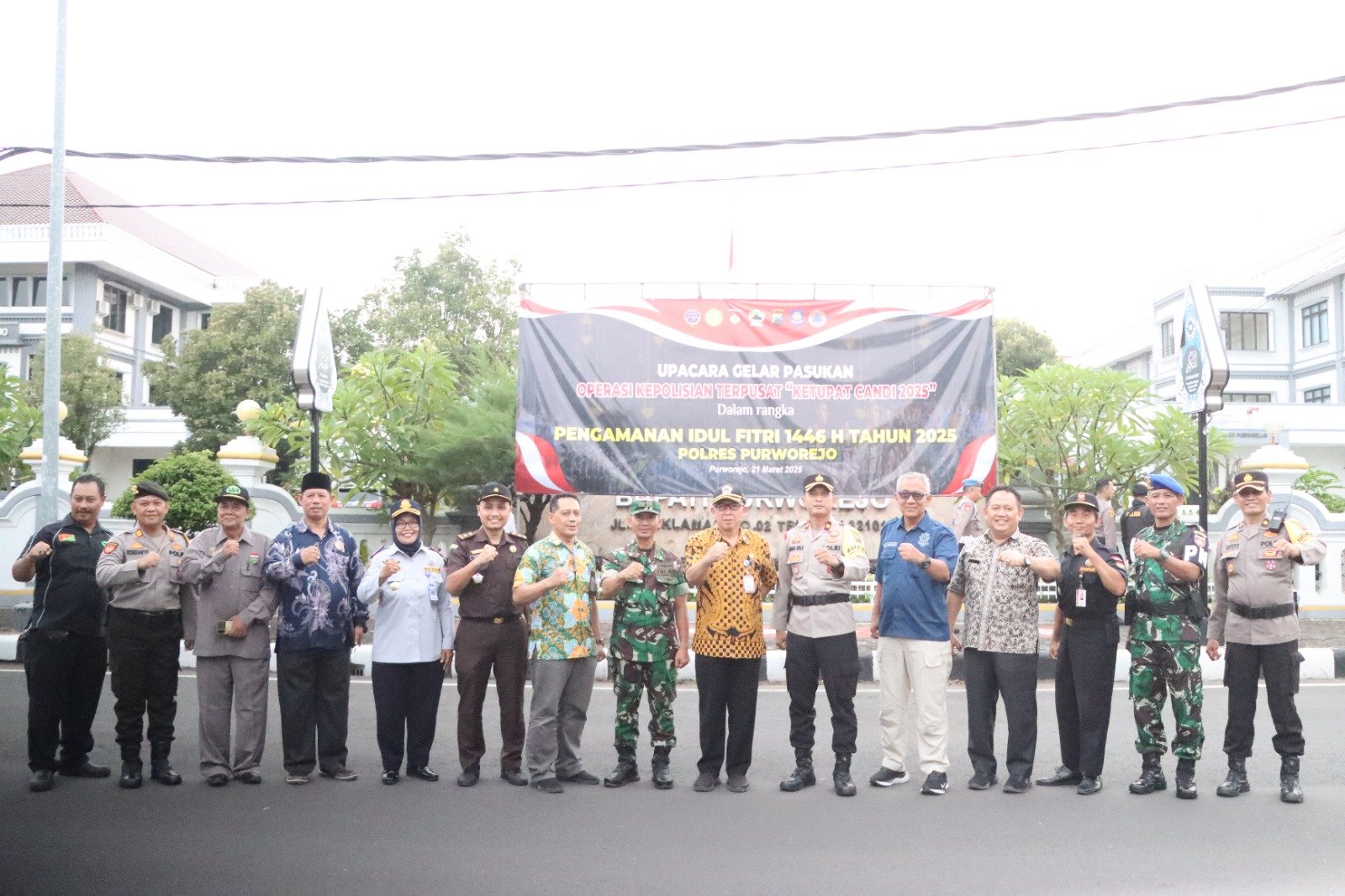 Polres Purworejo Gelar Pasukan Operasi Ketupat Candi 2025, Pastikan Keamanan Mudik Lebaran