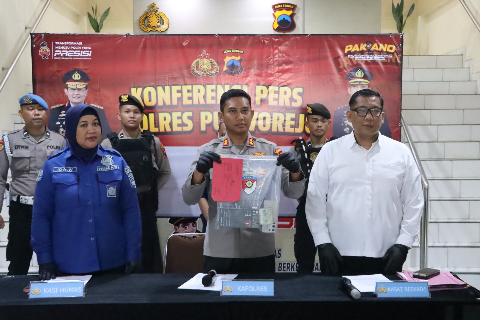 Polres Purworejo Ungkap Kasus Jambret Sadis, Residivis Kembali Berulah di Tiga Lokasi