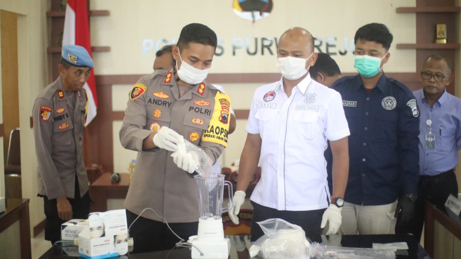 Polres Purworejo Musnahkan Barang Bukti Sabu Seberat 841 Gram, Tegaskan Komitmen Perangi Narkoba