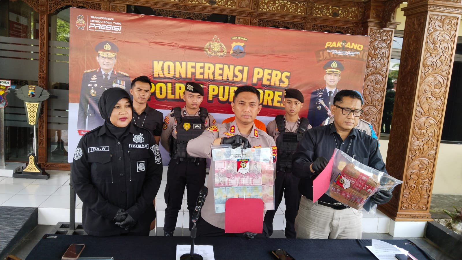 Kapolres Purworejo: Pelaku Uang Palsu Lakukan 9 Transaksi Lewat Shopee, Total Rp11 Juta Diedarkan