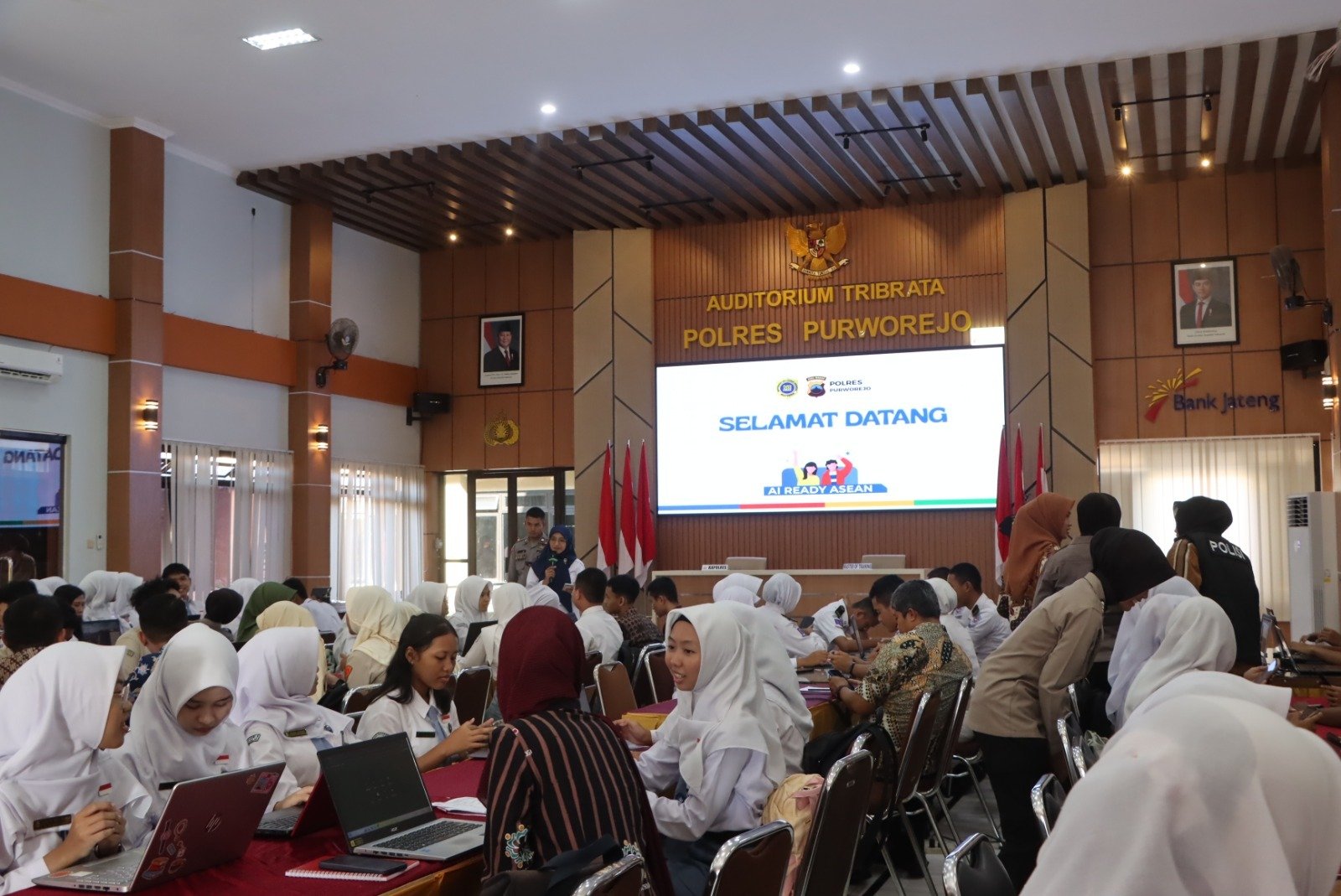 Dari Polres ke Sekolah: Ribuan Pelajar Purworejo Mulai Melek Teknologi Kecerdasan Artifisial