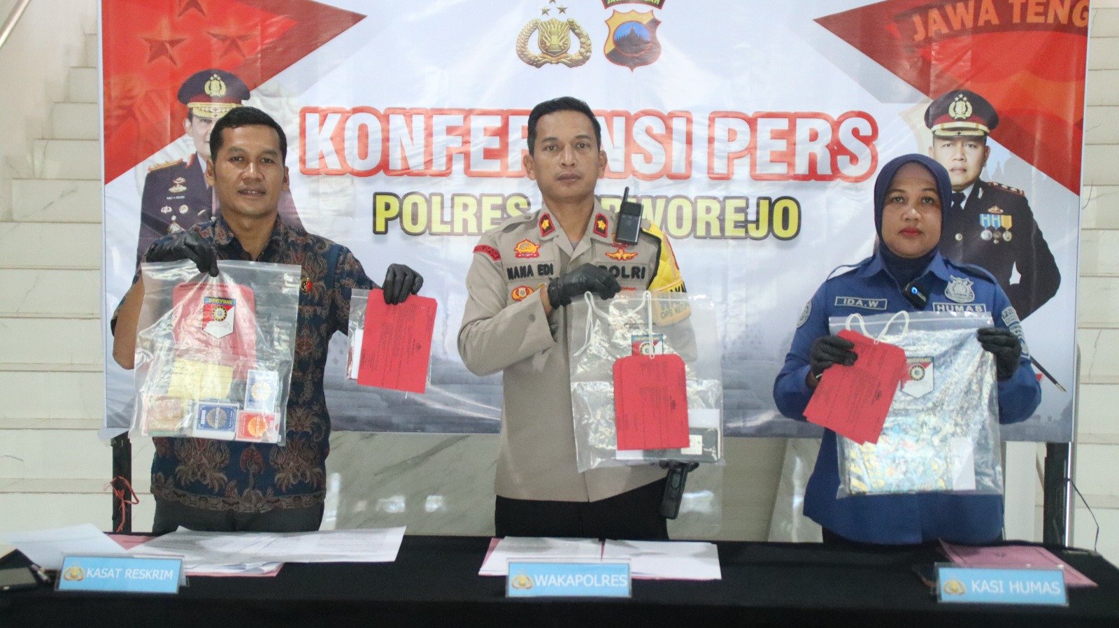 Gempur Perjudian, Polres Purworejo Amankan 14 Orang dalam Operasi Pekat 2026