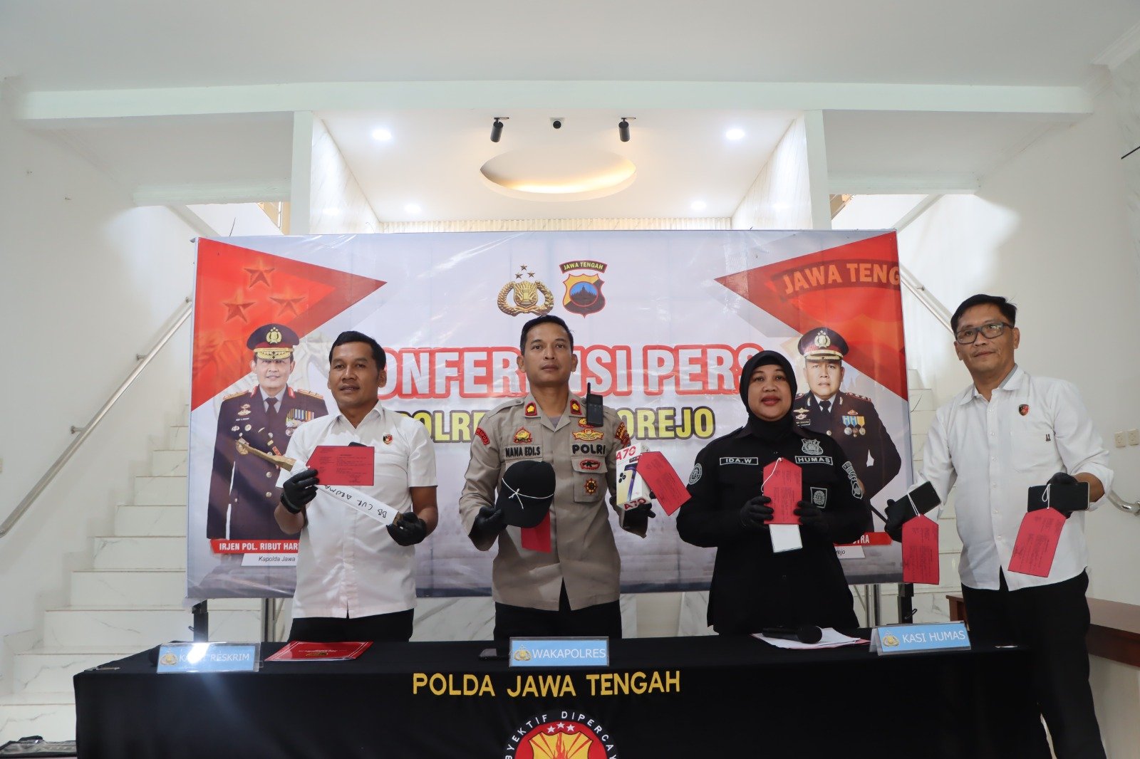 Satreskrim Polres Purworejo Ringkus Pencuri Spesialis Atap, Korban Merugi Jutaan Rupiah