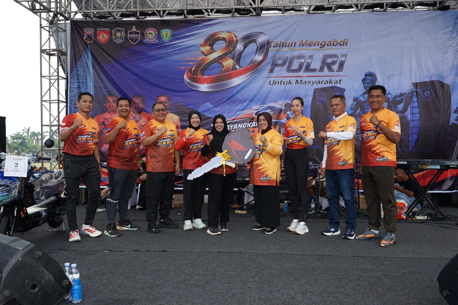 Bhayangkara Fun Run Polres Purworejo Sukses Digelar, Pelari Asal Semarang hingga Sulteng Raih Podium