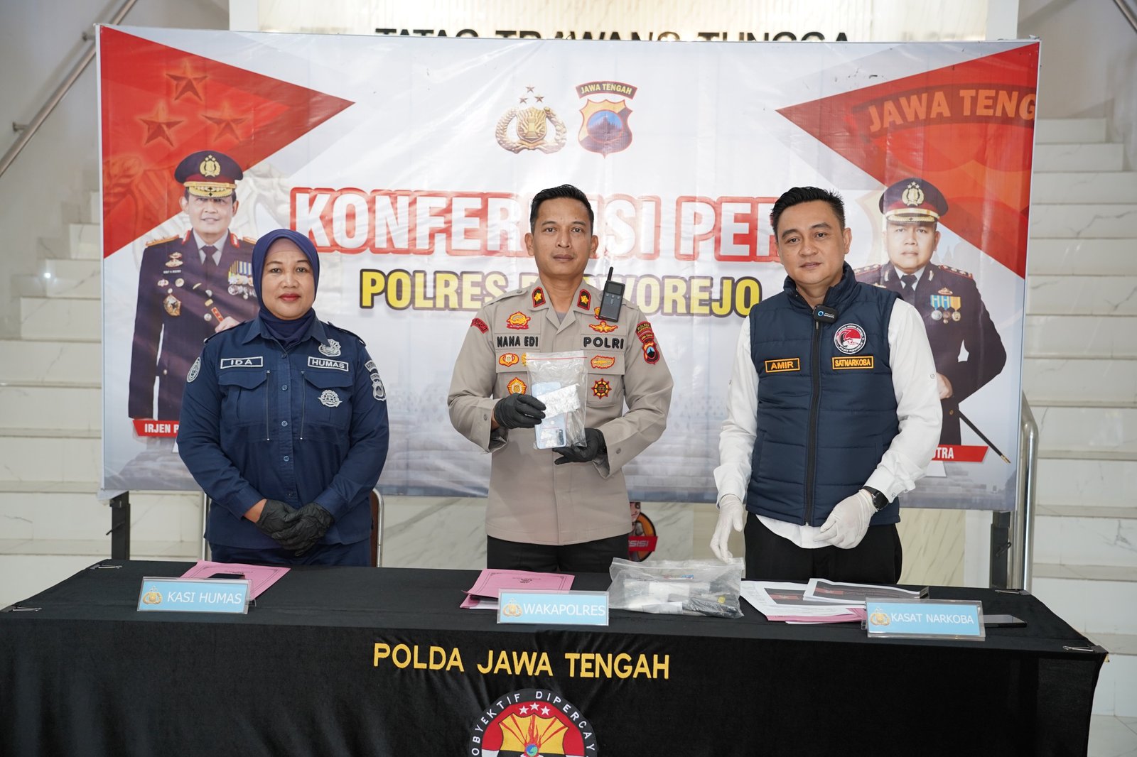 Polres Purworejo Bongkar Jaringan Peredaran Obat Keras Ilegal, Ratusan Pil Sapi Disita