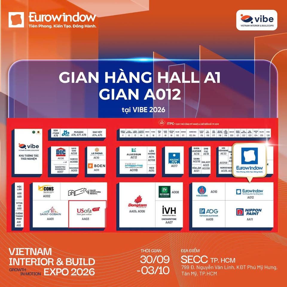 Trưng bày hệ cửa trượt Slim EASL86 và khóa thông minh J03 CMECH Bronze