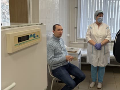 Министр здравоохранения Тульской области проверил работу больниц в новогодние праздники