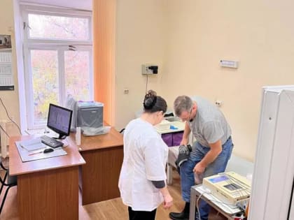 Капитальный ремонт поликлиники в городе