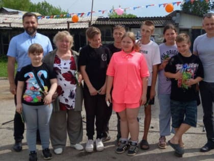 Александр Швыков и Дмитрий Афоничев приняли участие в праздновании Международного дня защиты детей