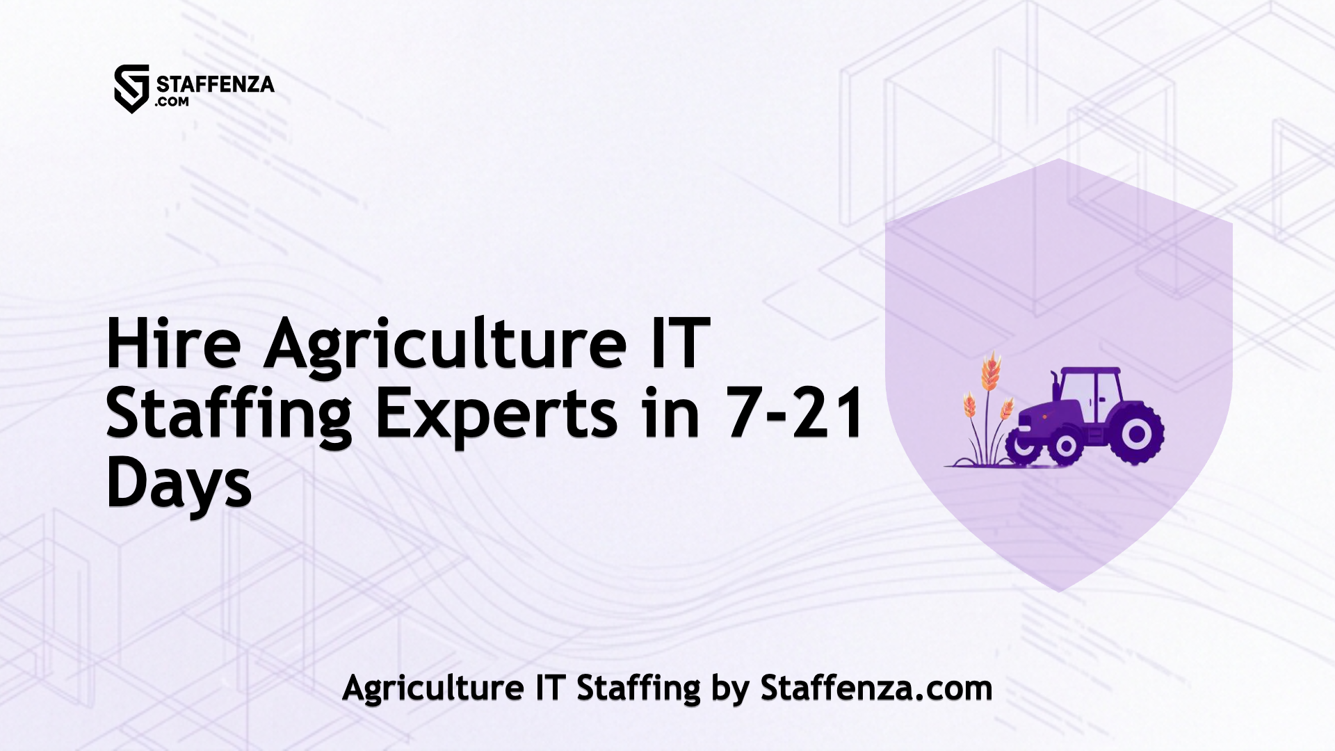 Agriculture IT Staffing by Staffenza.com