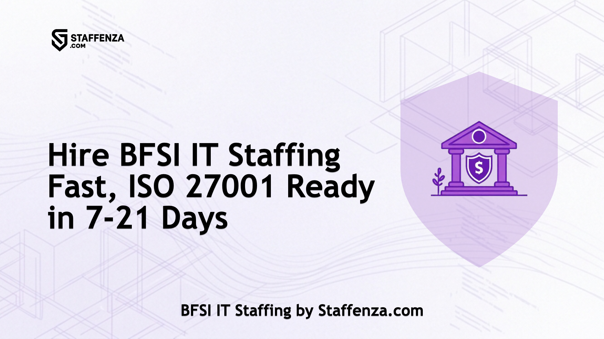BFSI IT Staffing by Staffenza.com