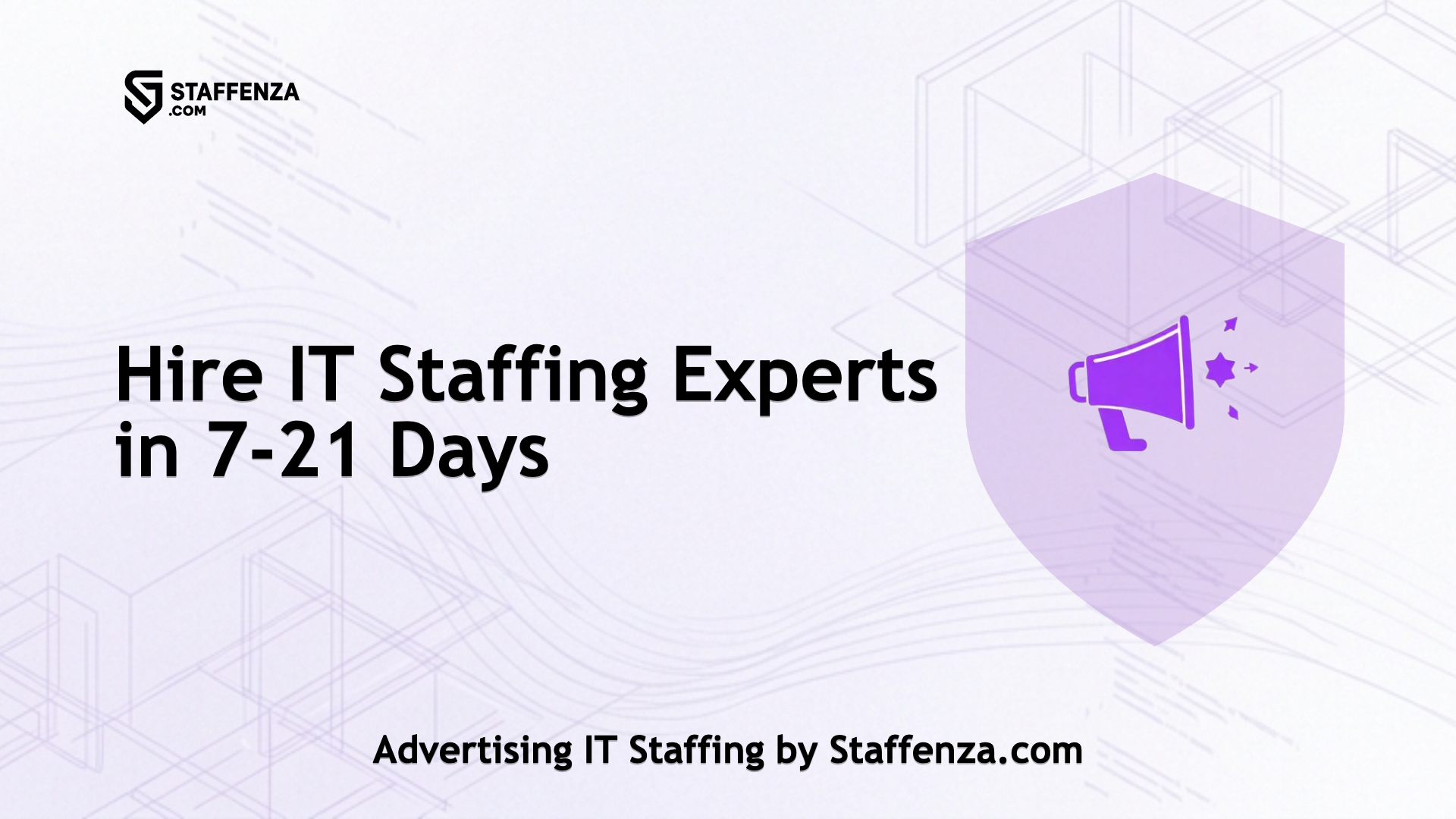 Advertising IT Staffing by Staffenza.com