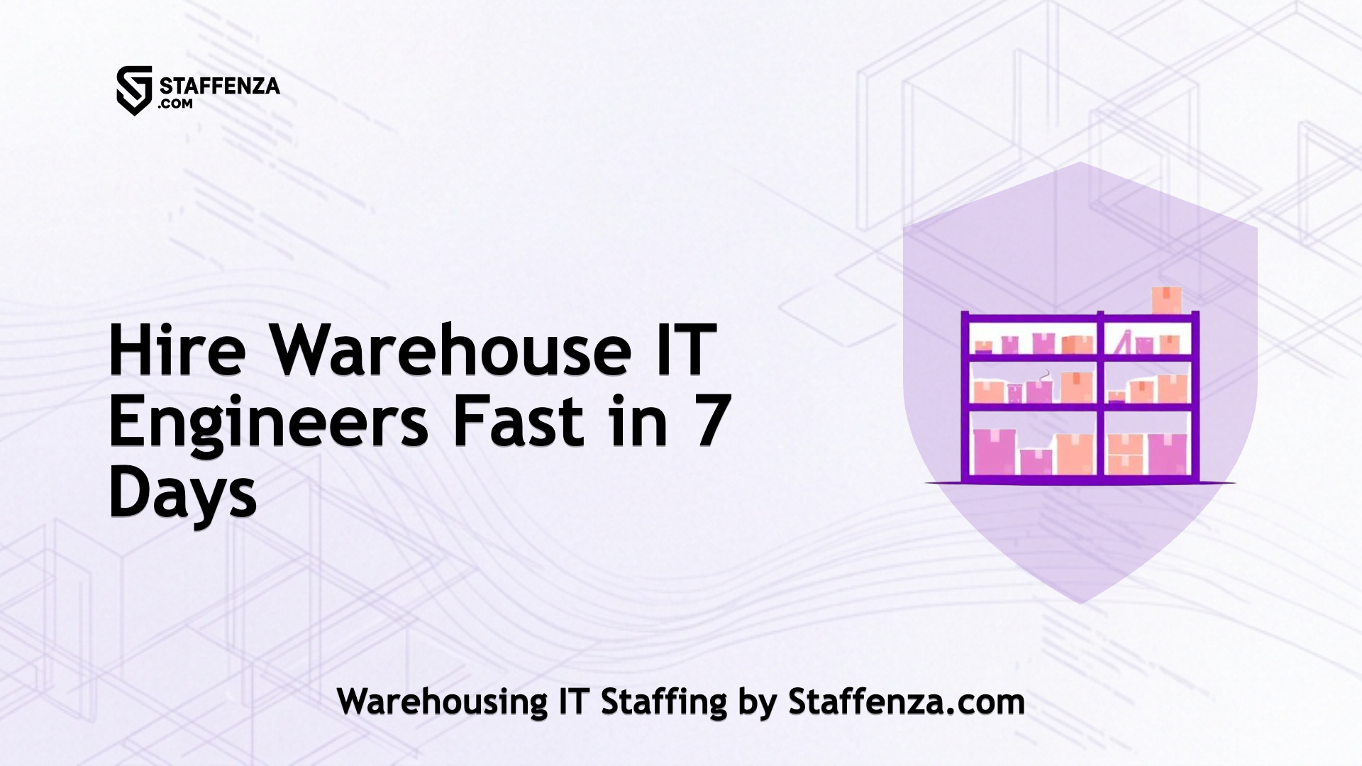 Warehousing IT Staffing by Staffenza.com