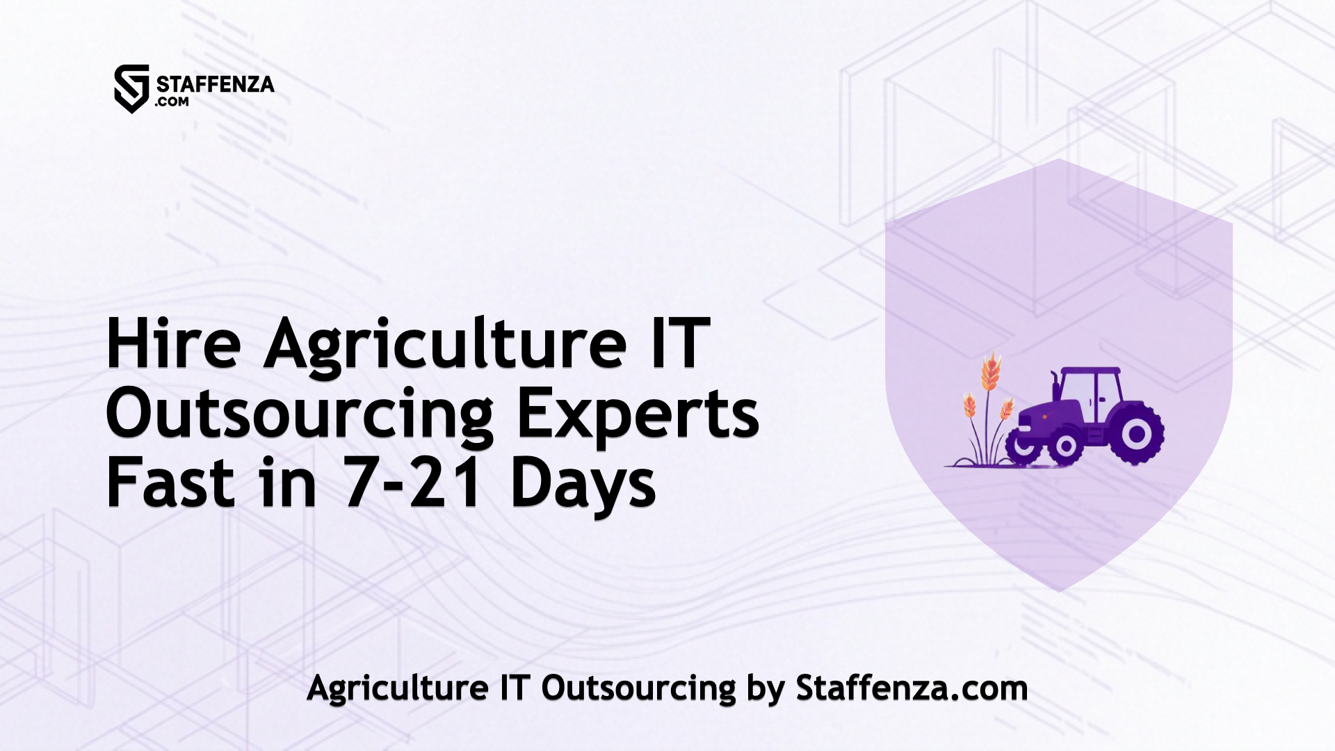 Agriculture IT Outsourcing by Staffenza.com