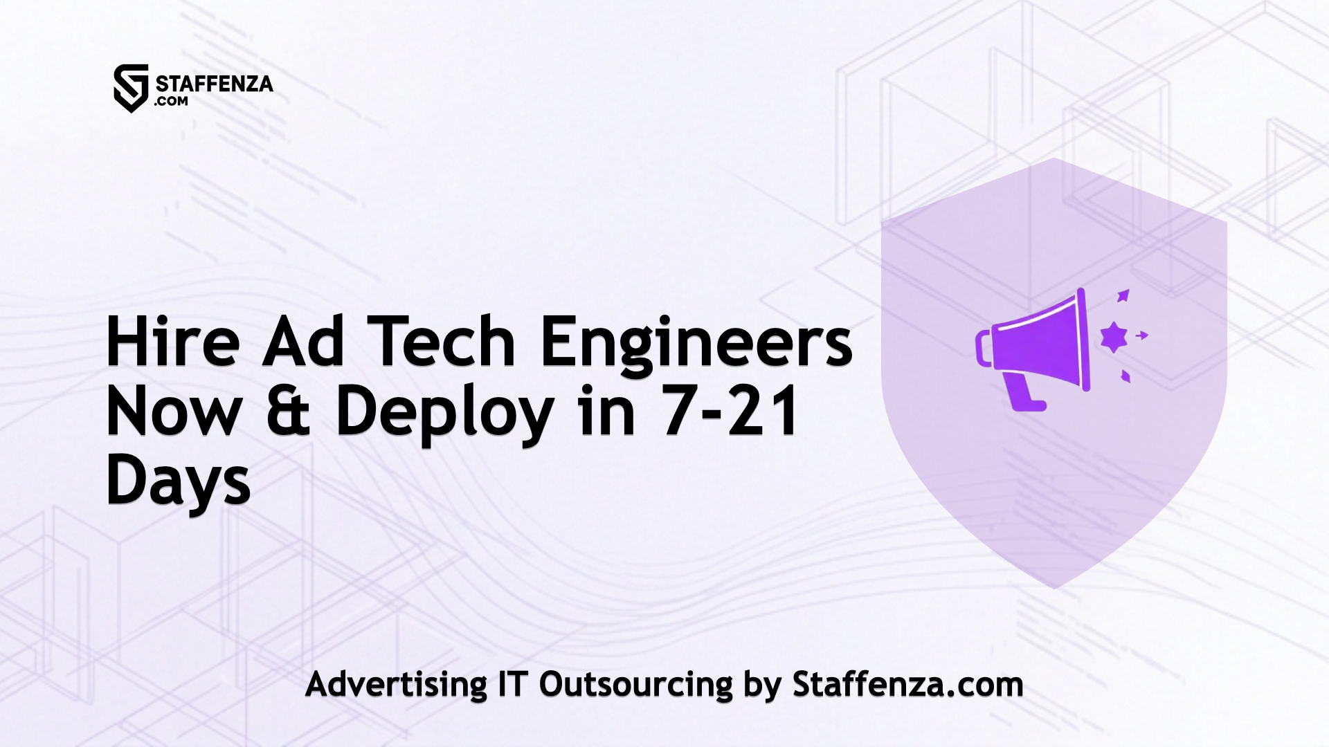 Advertising IT Outsourcing by Staffenza.com