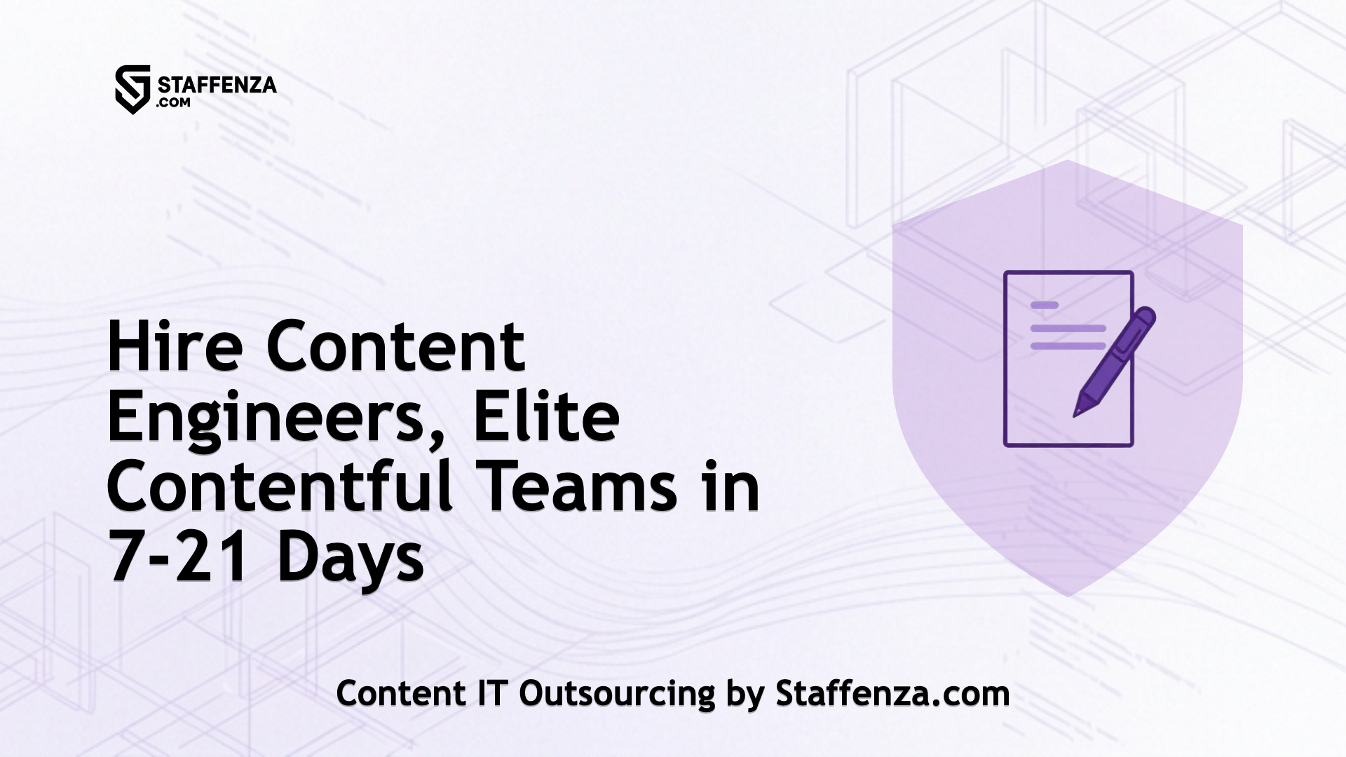 Content IT Outsourcing by Staffenza.com
