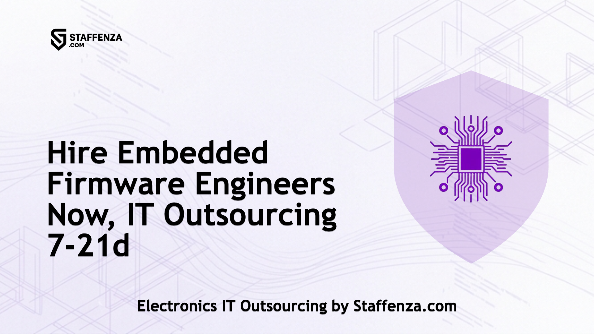 Electronics IT Outsourcing by Staffenza.com