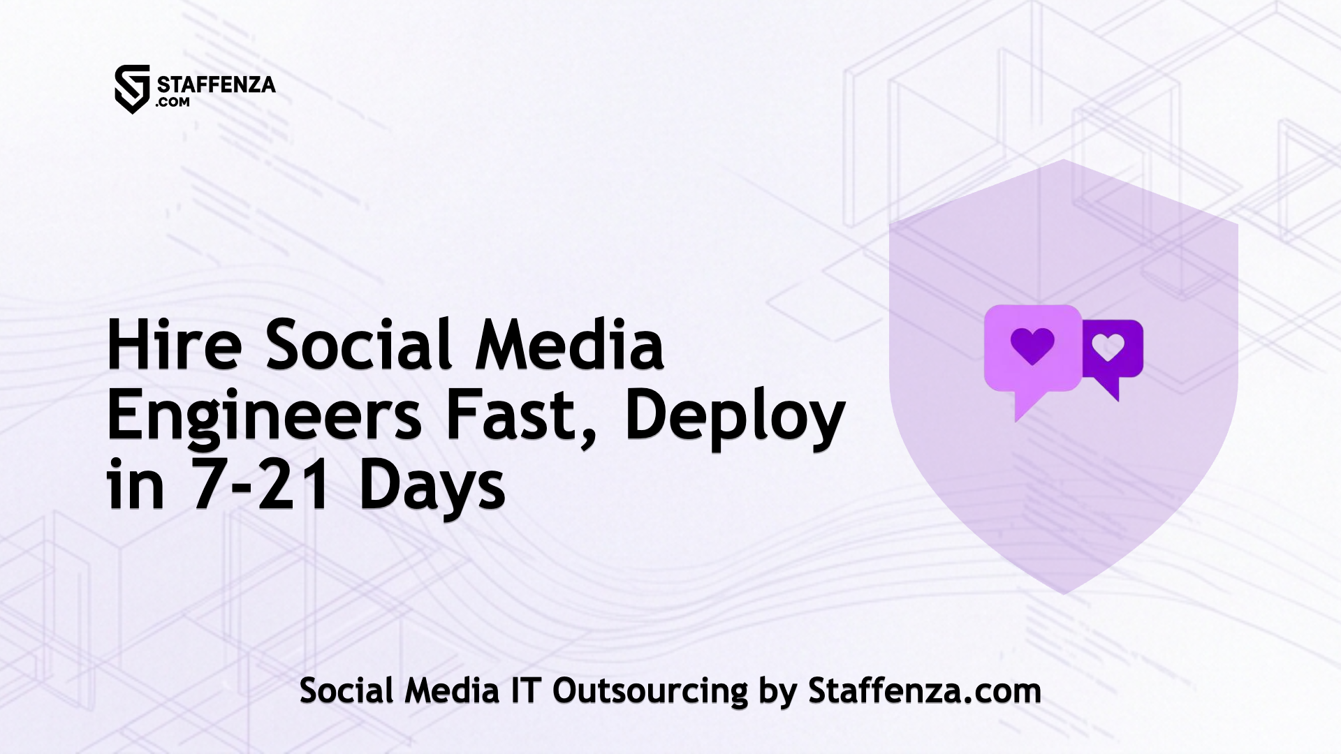 Social Media IT Outsourcing by Staffenza.com