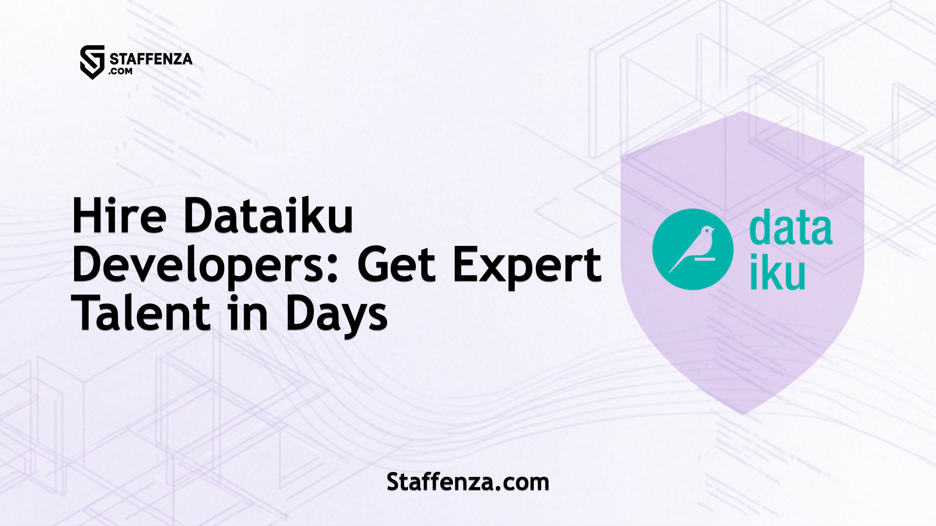 Hire Dataiku Developers, Certified Experts