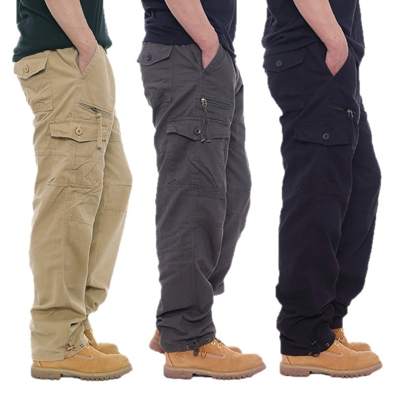 Cotton Cargo Trousers