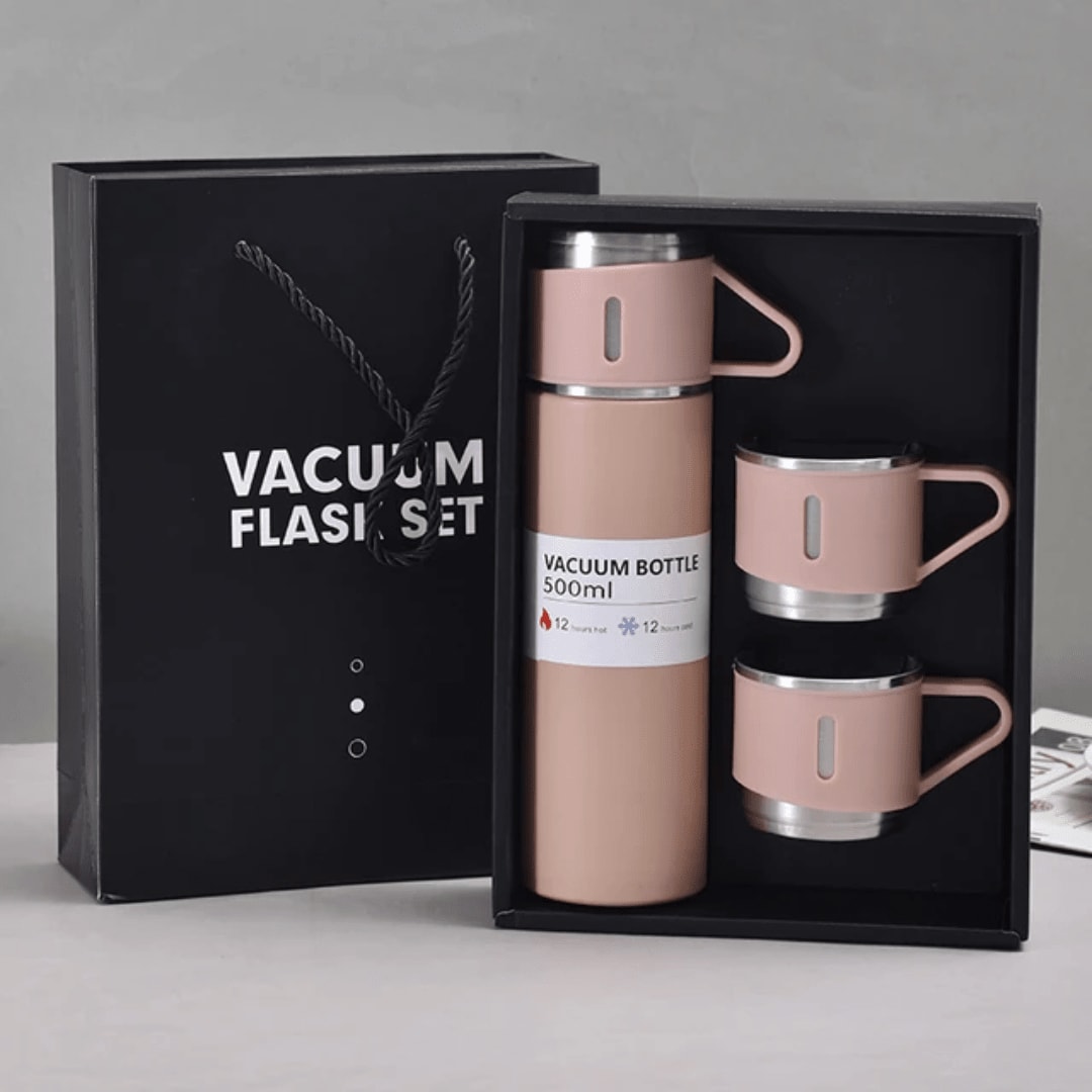 3 in 1 Vacuum Flask Gift Set 3