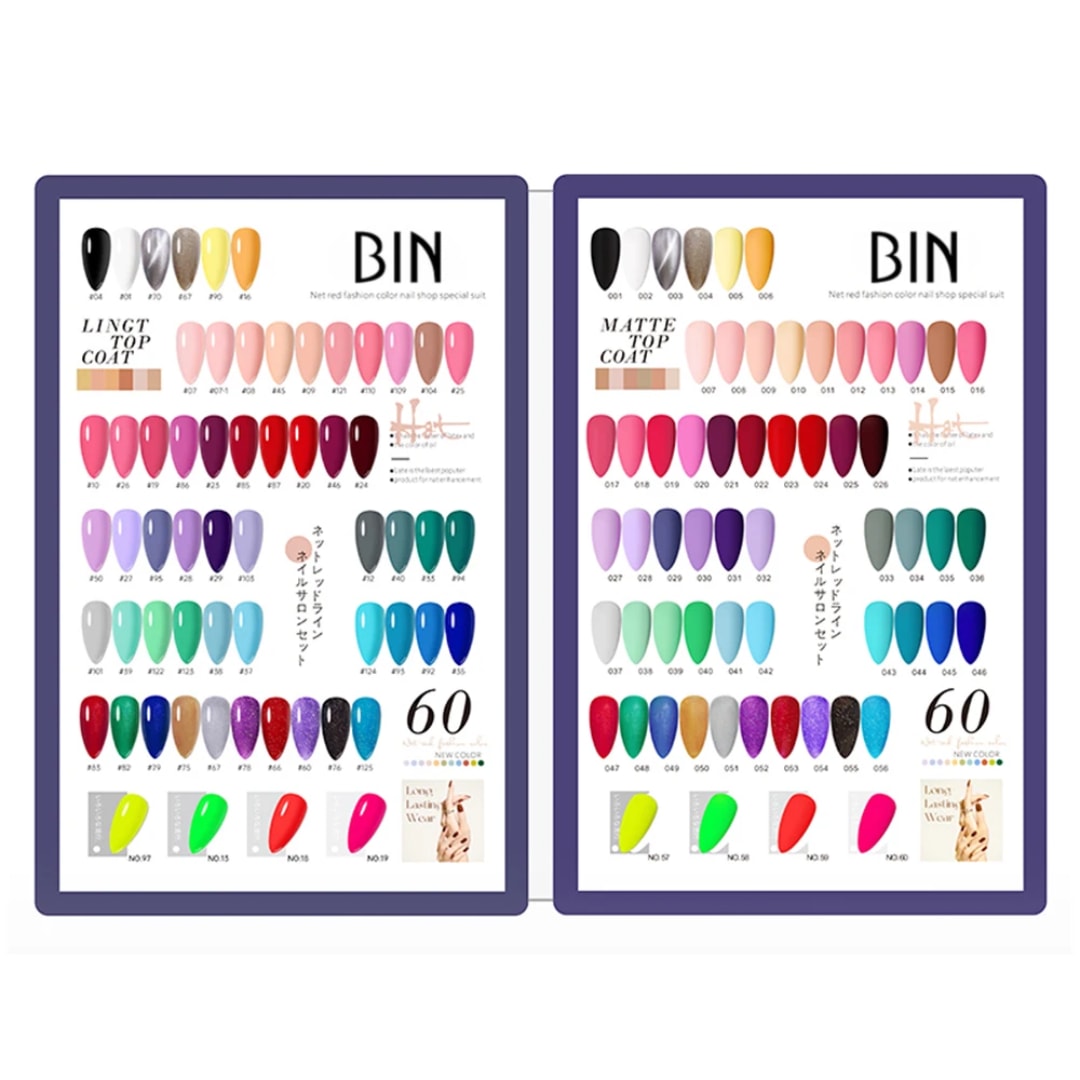 63pcs Nail Gel Set Nail Polish 3