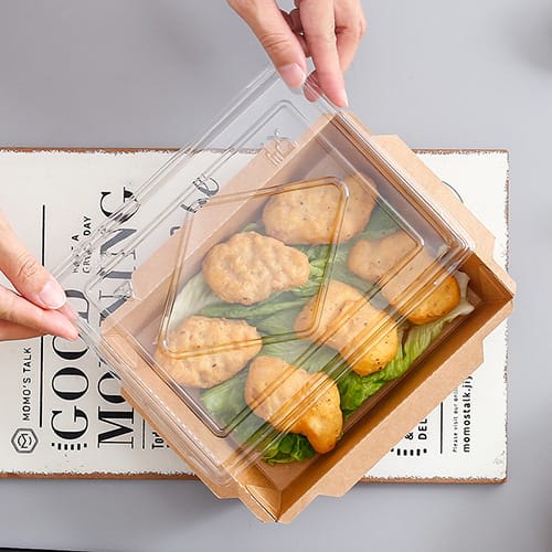 Kraft Paper Packaging Lunch Box 2