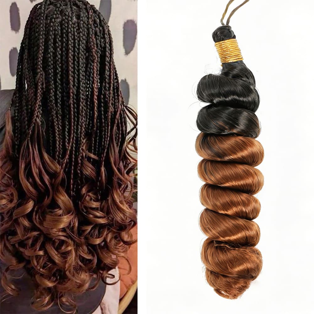 14" 75g French Curl Hair Bundle