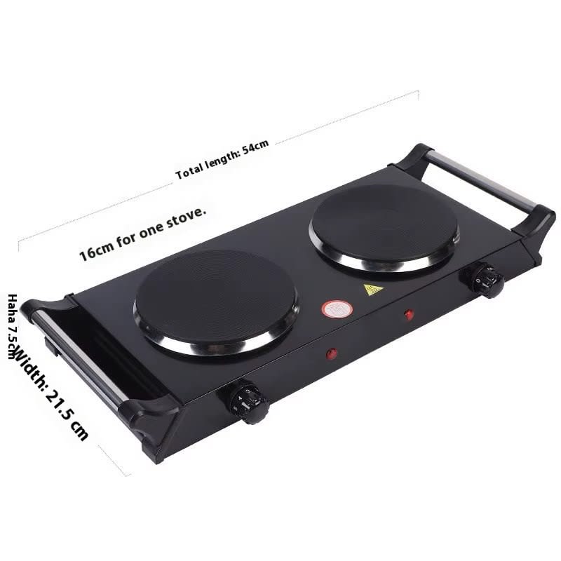 Double Hotplate with Handle 2