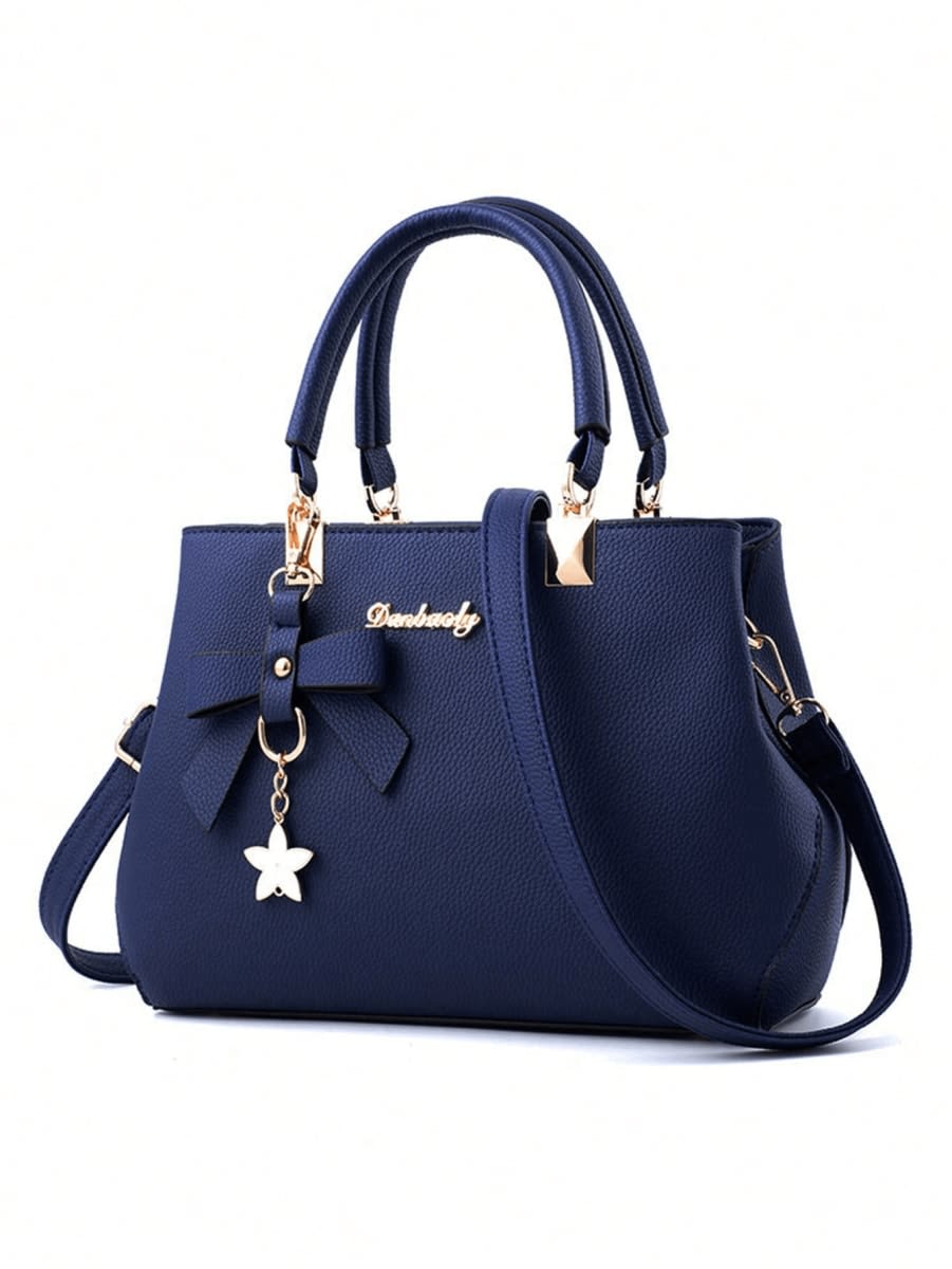 PU Leather Ladies Handbag + Purse