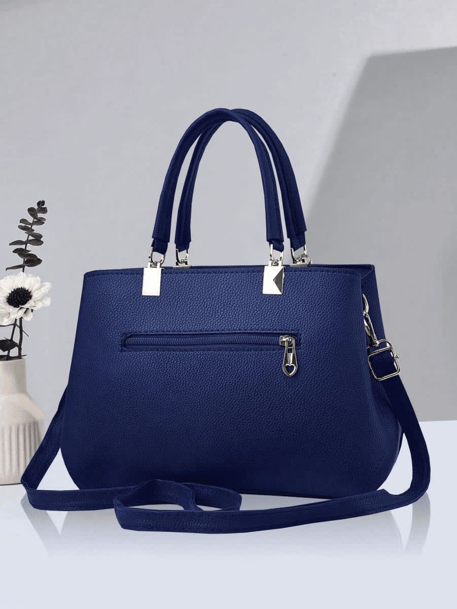 PU Leather Ladies Handbag + Purse 2