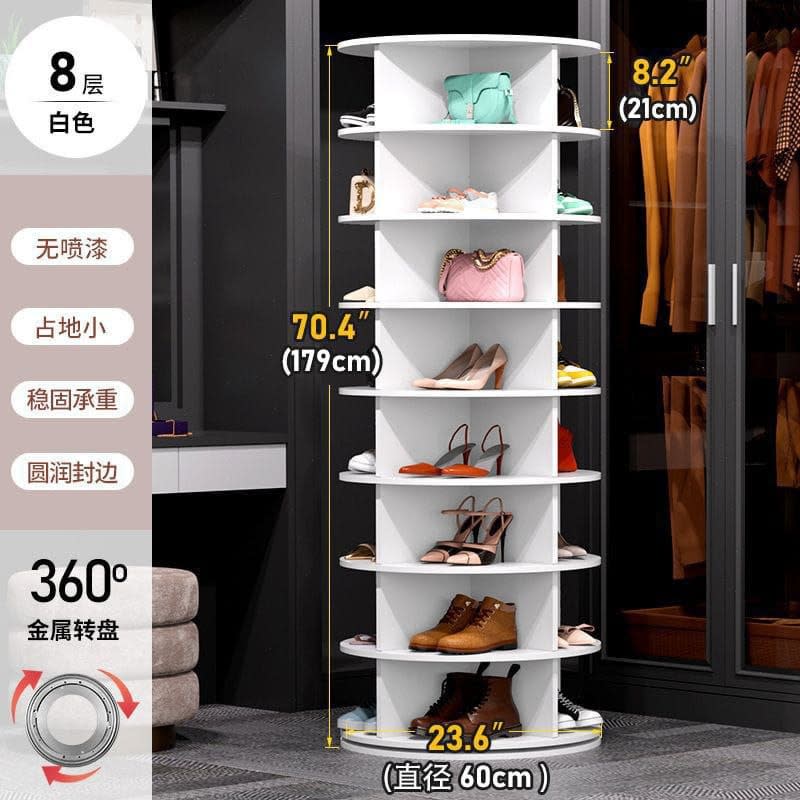 Rotating floor standing multi layer Rack  3
