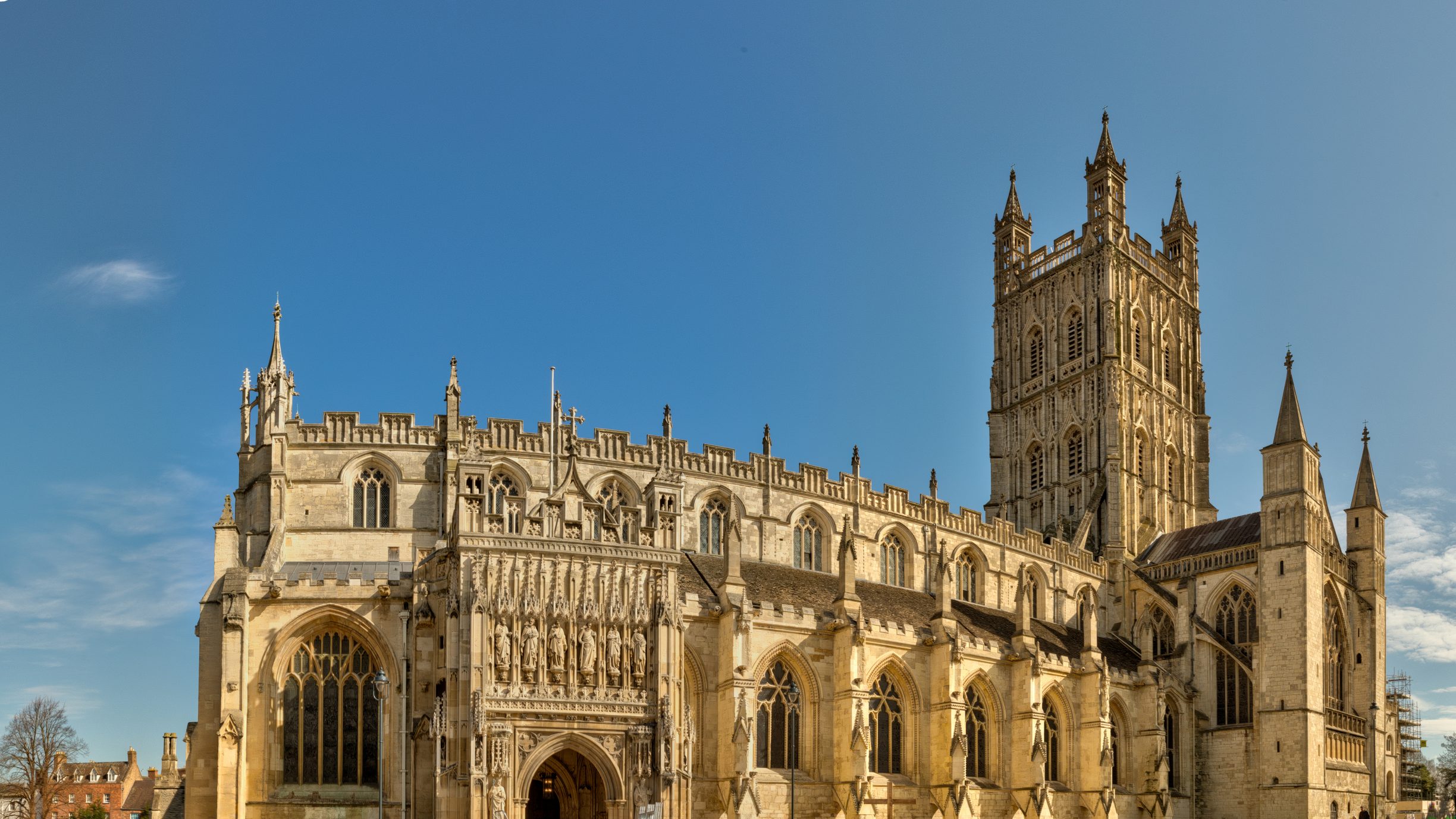 Dante audio system church network switch rack with Cat6 cable management