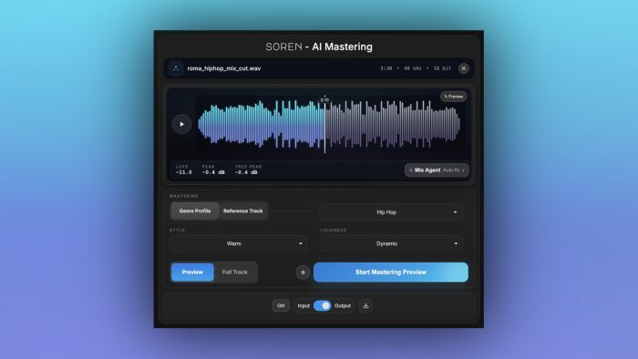 Rast Sound Soren 1.5 smart references mastering