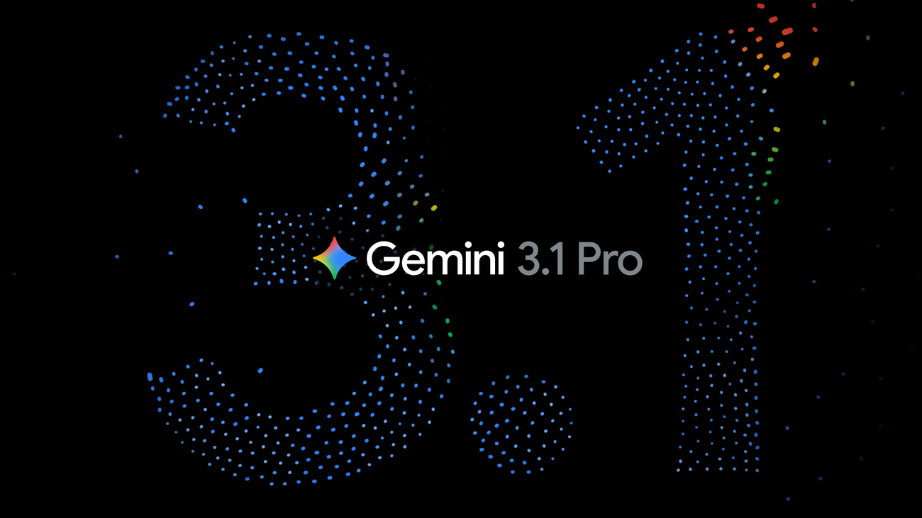 Gemini 3.1 Pro ARC-AGI-2 benchmark visualization showing 77.1 percent score