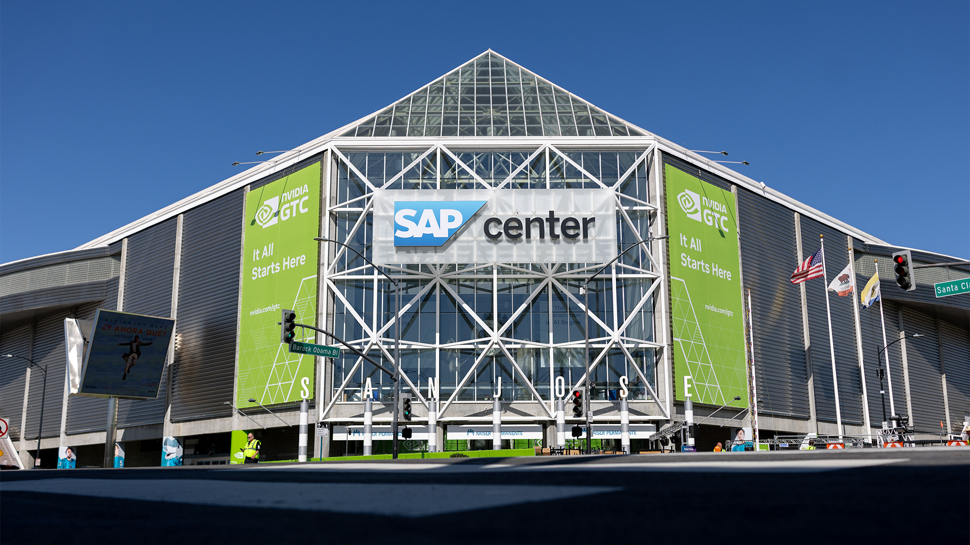 NVIDIA GTC 2026 NIM microservices conference venue SAP Center