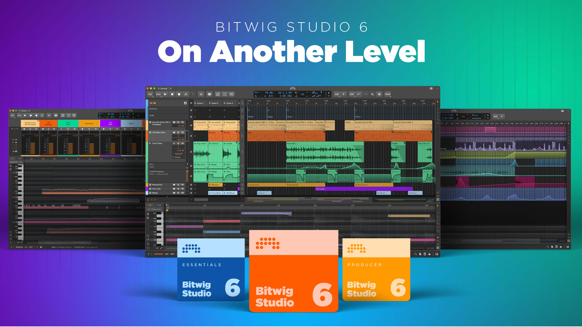 Bitwig Studio 6 vs Ableton Live 12.3 interface
