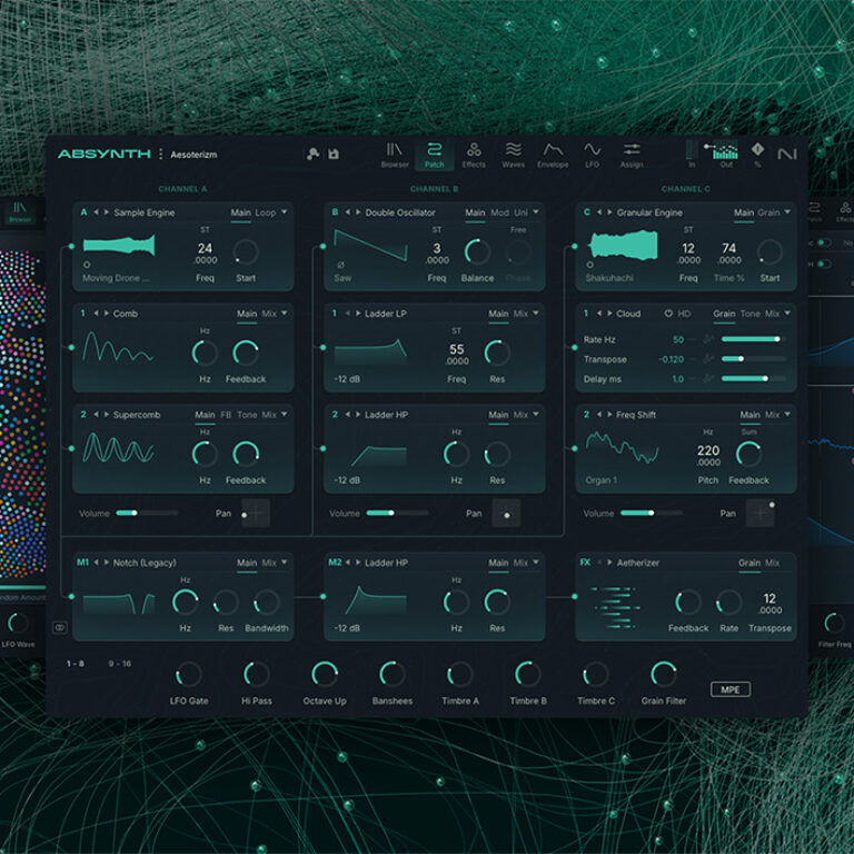 Absynth 6 hybrid synthesizer by Native Instruments
