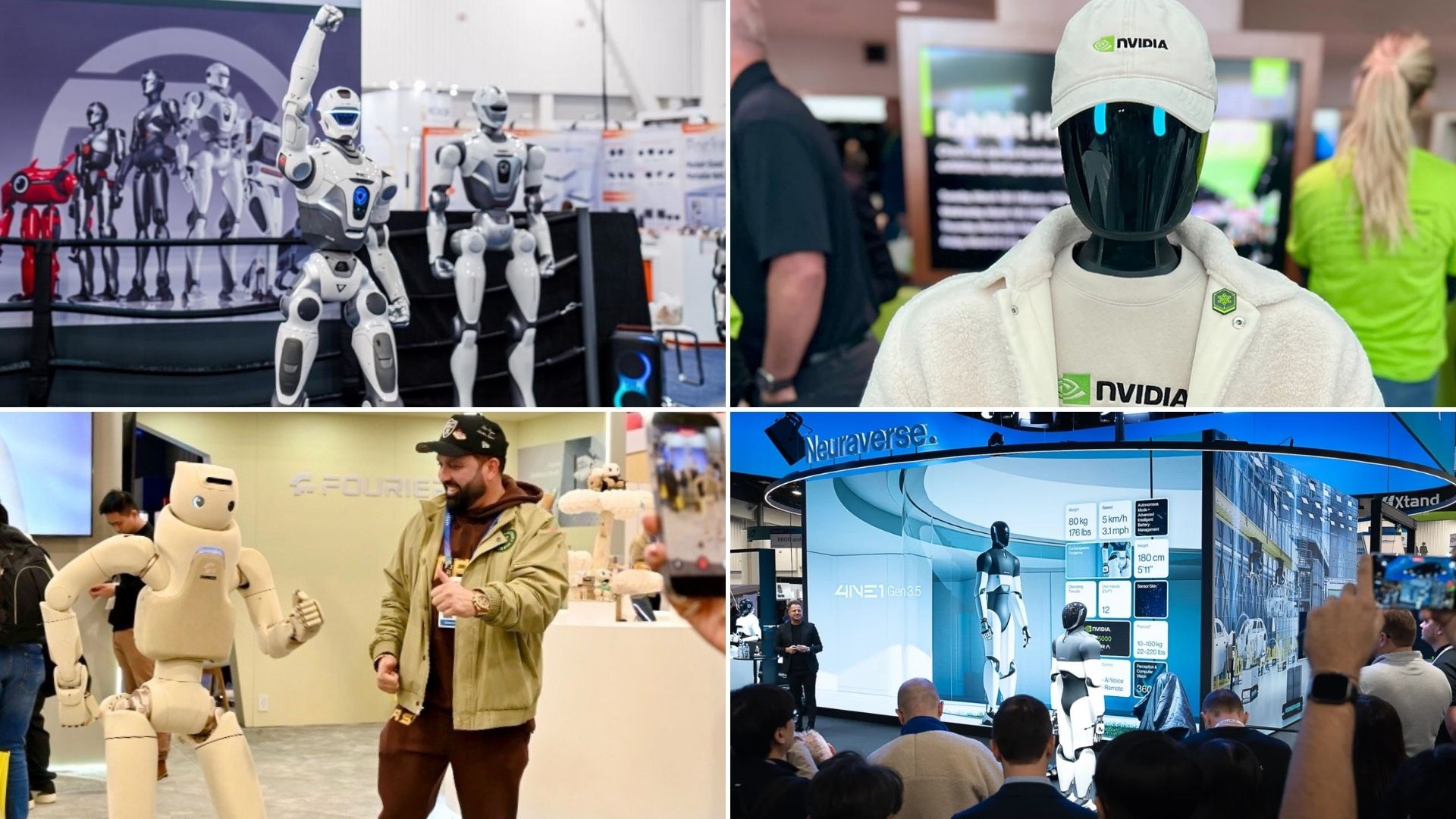 CES 2026 humanoid robots lineup