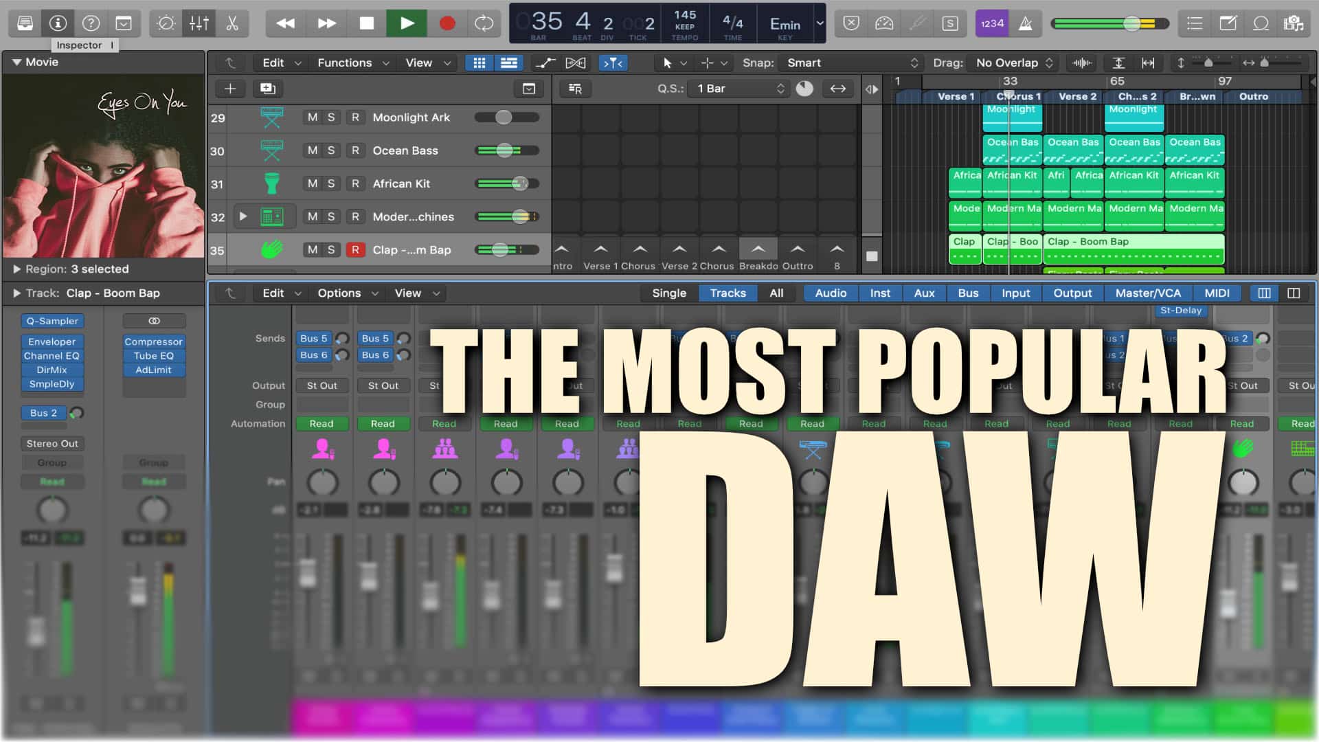 DAW 시장 점유율 2025 비교 차트