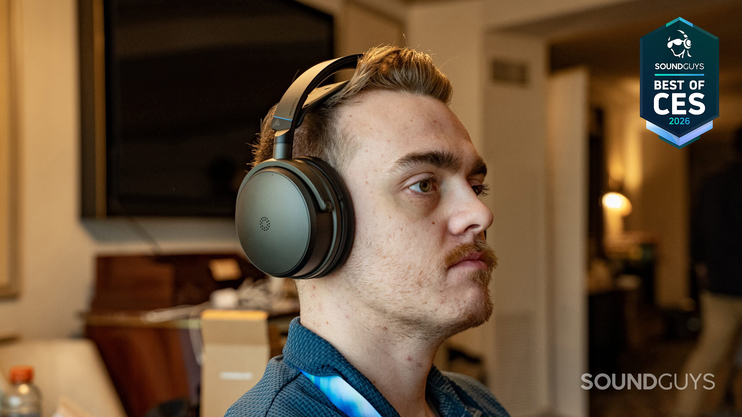 Audeze Maxwell 2 headphones CES 2026 studio monitoring