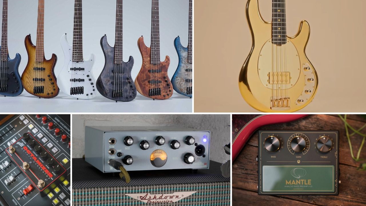 NAMM 2026 bass gear — EBMM StingRay 50th Anniversary, Ibanez Mode, Aguilar Octamizer DLX