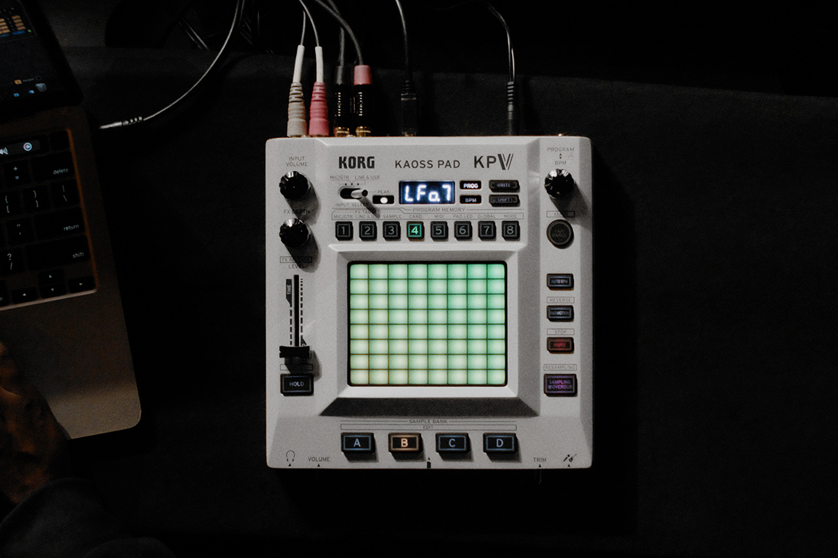 KAOSS Pad V dual-touch effect processor and sampler
