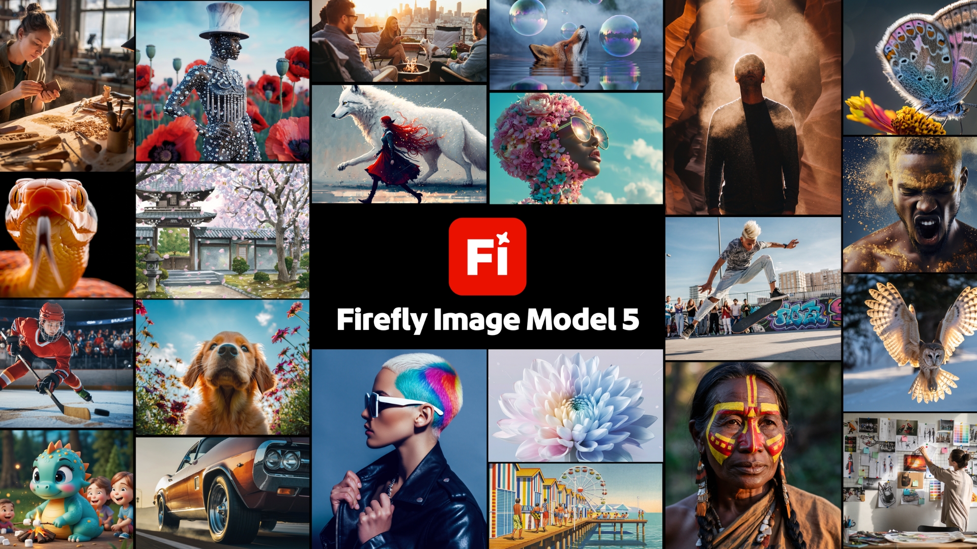 Adobe MAX 2025 Firefly Image Model 5 generation output