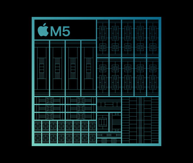 AI chip landscape 2025 Apple M5 chip AI silicon comparison