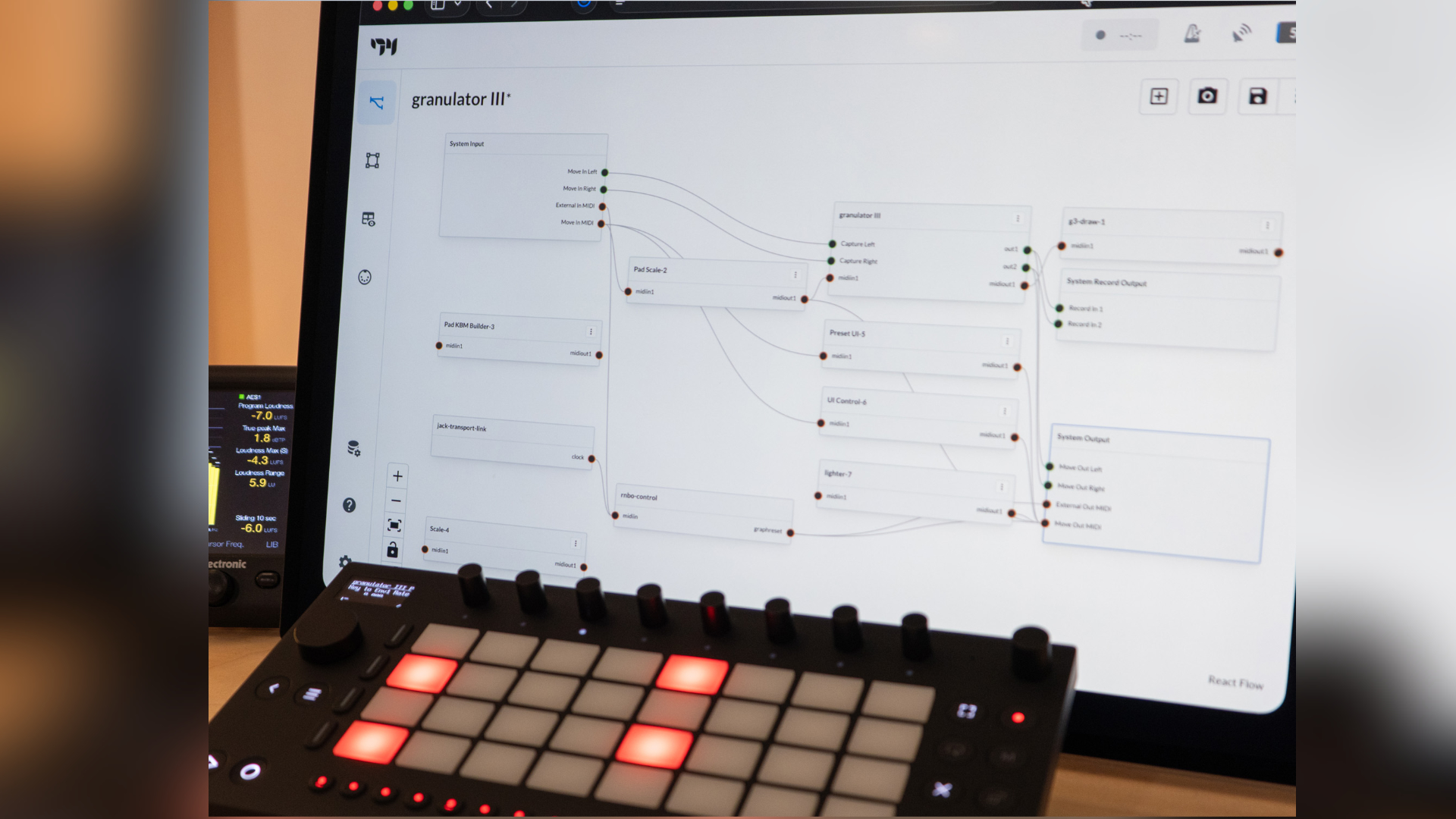 RNBO Move Takeover custom patch workflow from Max to Ableton Move