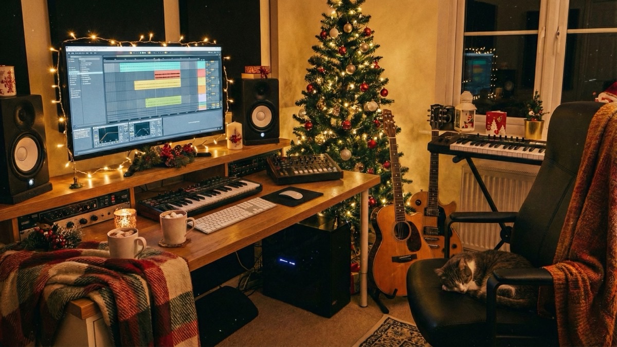 Year-end studio deals December 2025 music production setup